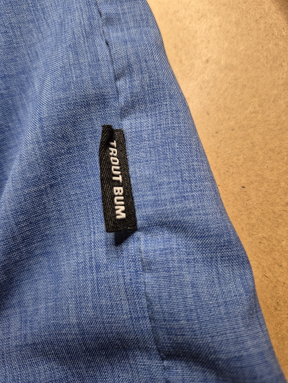 Orvis Men’s Bright Blue Button-Down Shirt 4641/4 - Picture 5 of 15